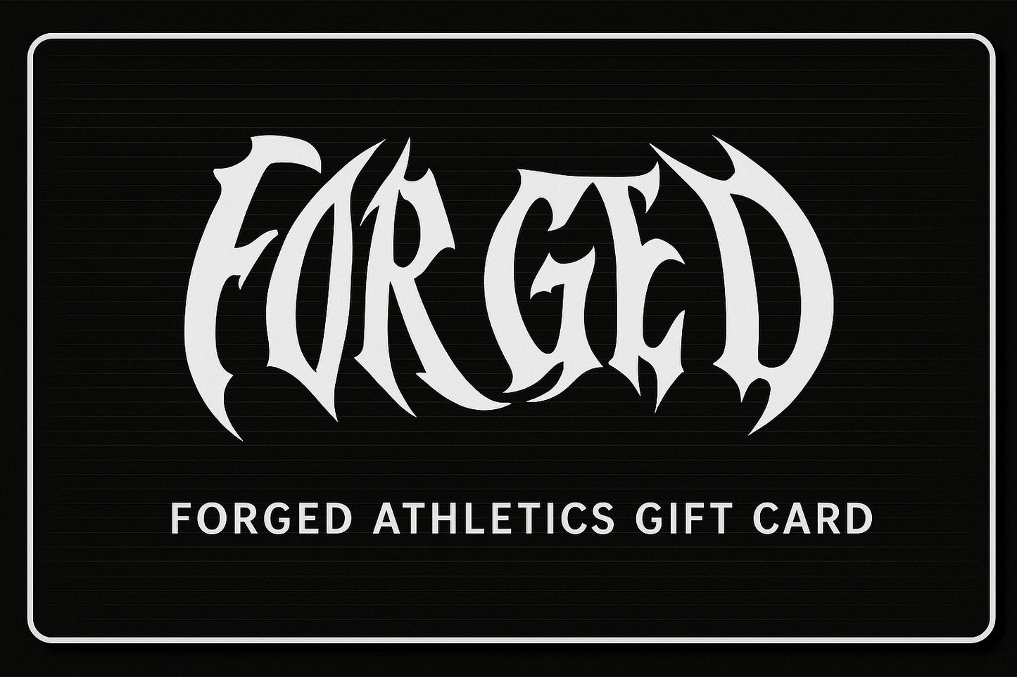 Forged Athletics Gift Card